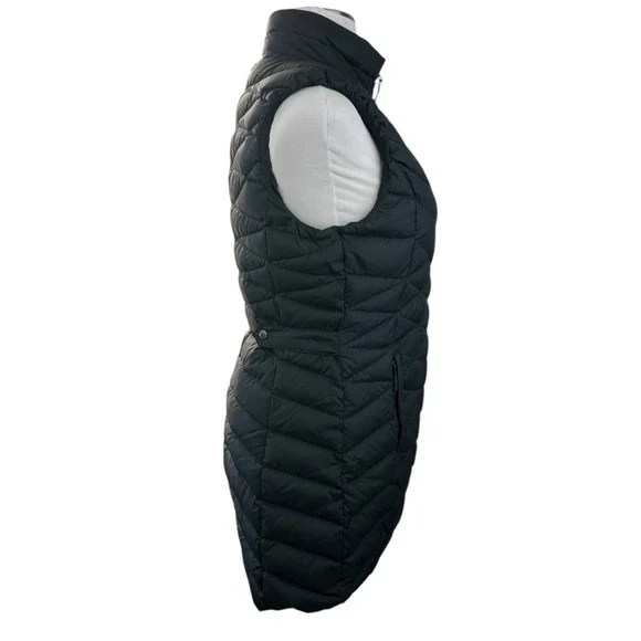 NWT Duluth Women's Cold Faithful Down Tunic Vest Full Zip Puffer in Black Medium - Picture 11 of 15